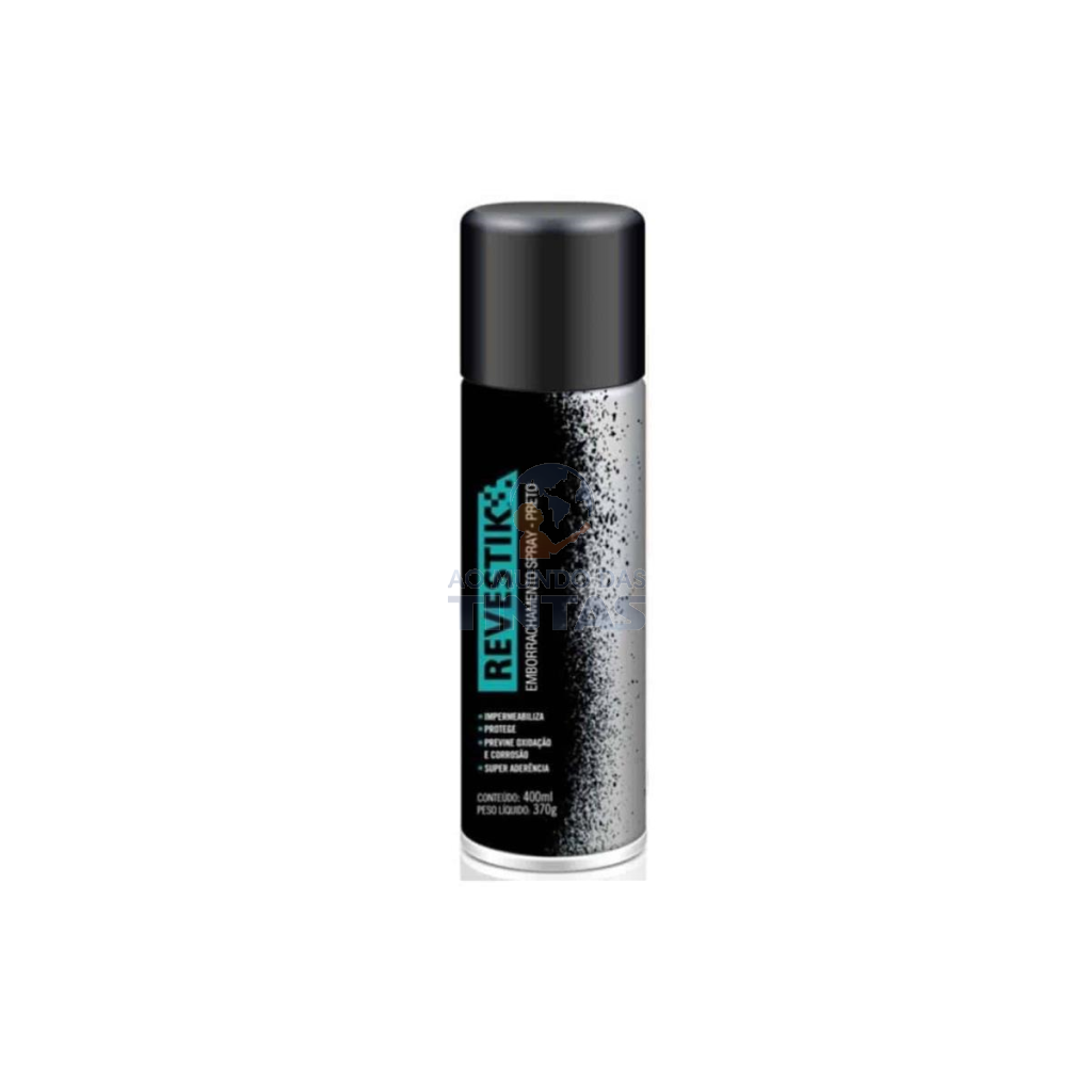 SPRAY IMPERMEABILIZANTE PRETO REVESTIK