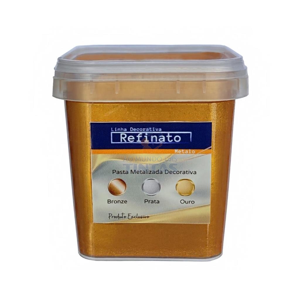 PASTA DOURADA REFINATO METALO 200GR