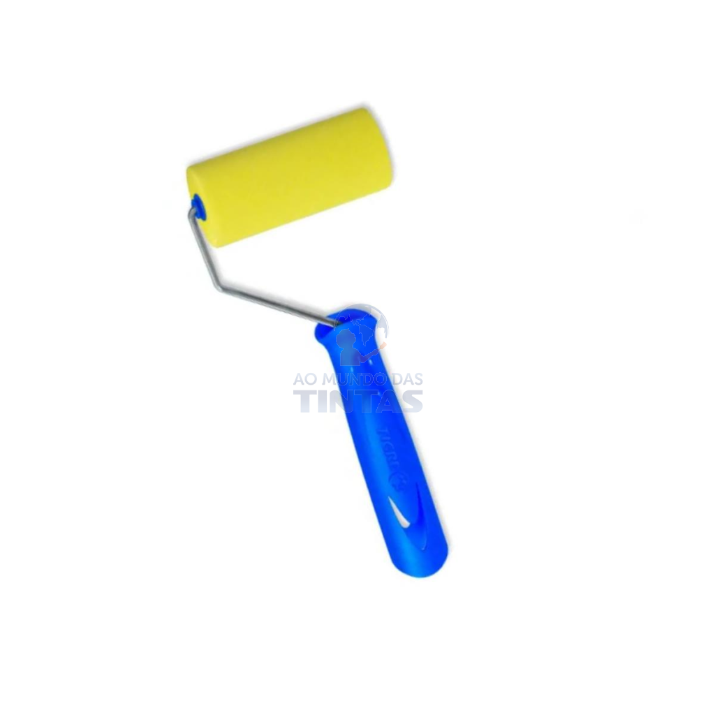 ROLO DE ESPUMA 9CM POLIESTER COM CABO TIGRE 1341
