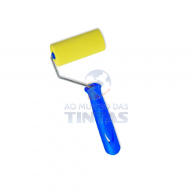 ROLO DE ESPUMA 9CM POLIESTER COM CABO TIGRE 1341