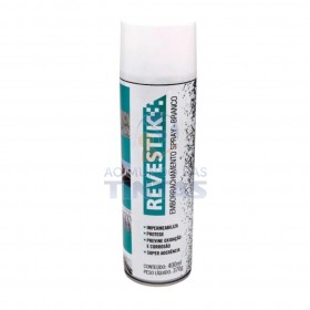 SPRAY EMBORRACHAMENTO BRANCO REVESTIK - SPRAY
